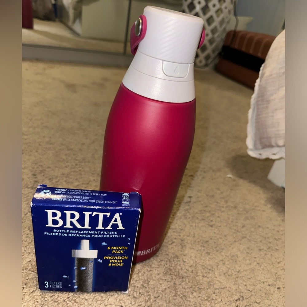 Brita Stainless Steel Premium Filtering Water Bottle
